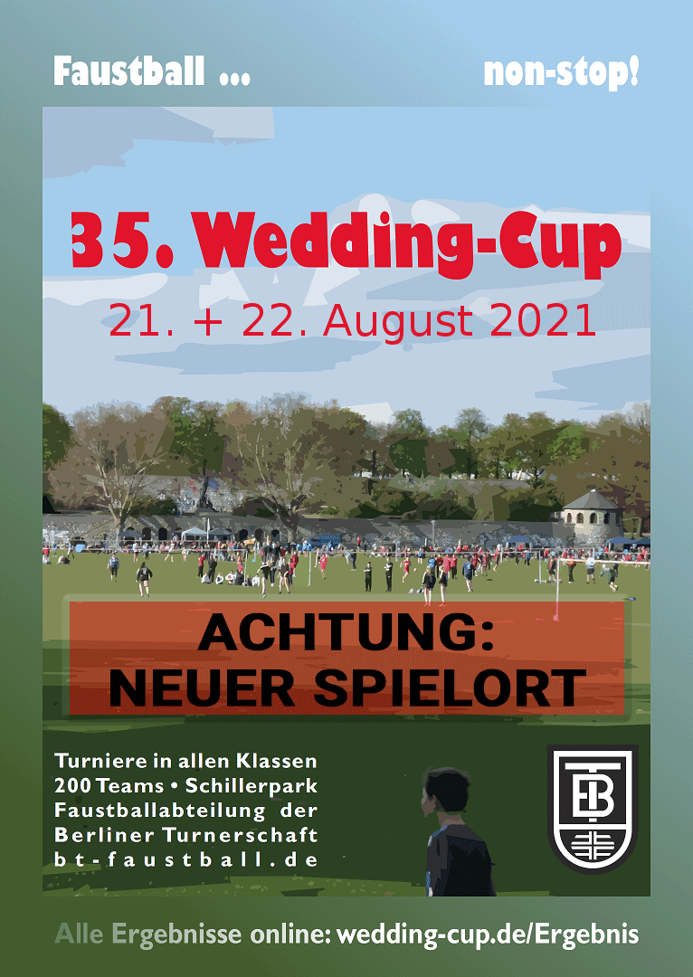Wedding-Cup am 21. und 22. August 2021